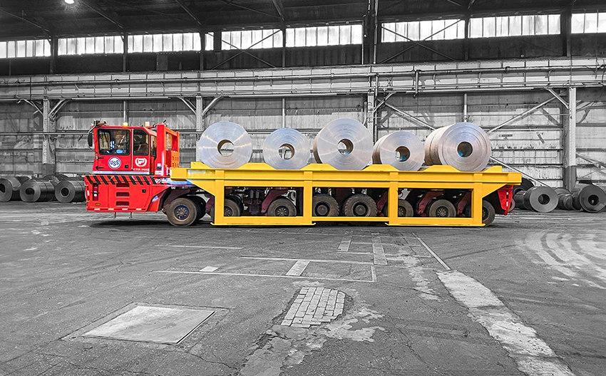 Paling slag handler with molten slag