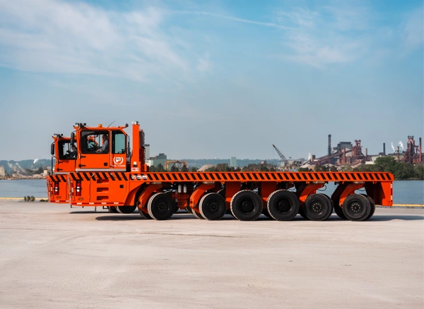 Paling logo on the front of a truck